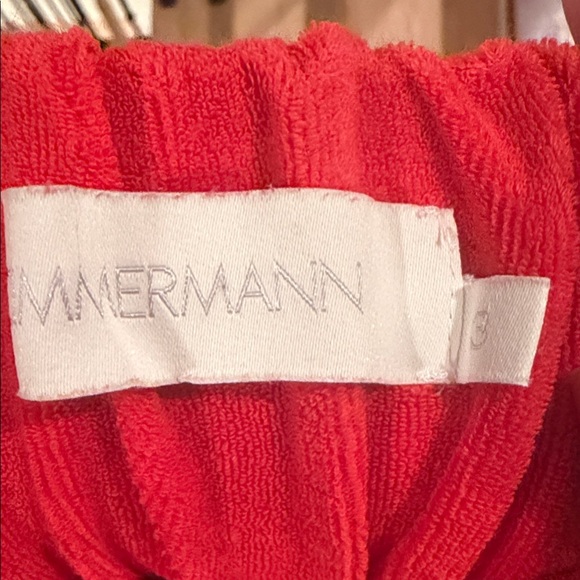 Zimmermann Red Strapless Dress - Picture 3 of 6